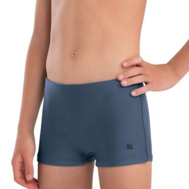 Imagem de Sunga Boxer Box Lisa Infantil Kids Mash Meninos Para Praia Piscina Ver