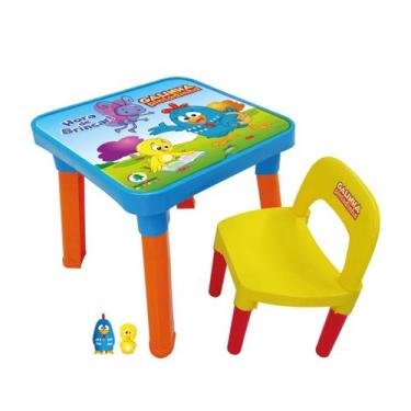 Imagem de Mesinha Infantil C/ Cadeira Galinha Pintadinha Monte Líbano - Monte Li