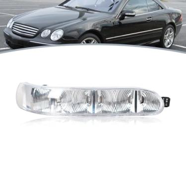 Imagem de JESYMBX 1 par de indicadores retrovisores do automóvel esquerdo e direito LED fonte da lâmpada de seta para Mercedes Benz CL S Class W220/215 2003-2006 Direita