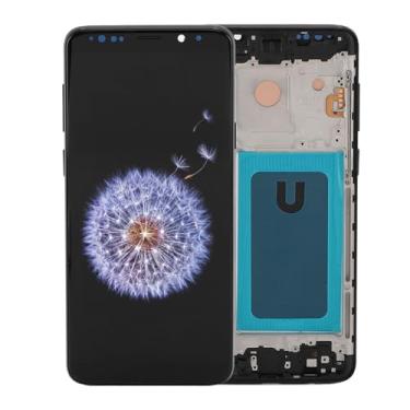 Imagem de Tela digitalizadora LCD Amoled Touch Assembly para Galaxy S9+ Plus, montagem LCD com moldura de substituição para Galaxy S9 Plus G9650 G965F G965U, testado antes do envio (preto)