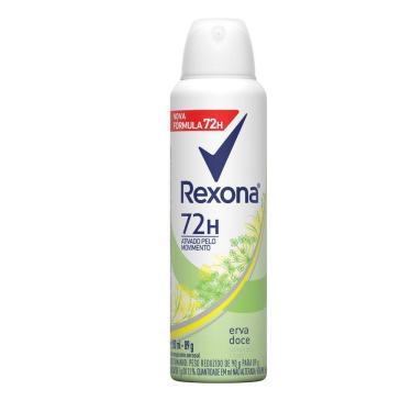 Imagem de Desodorante Antitranspirante Aerosol Feminino Rexona Erva Doce 72 horas 150ml