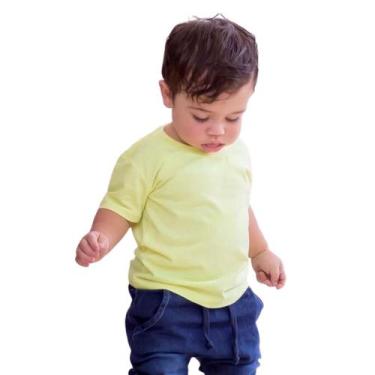 Imagem de Camiseta Infantil 4 ao 8 Básica Manga Curta com Bordado - Patrulha Str