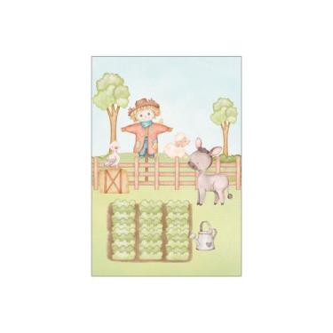 Imagem de Painel De Festa Vertical 1,50 x 2,20 - Fazendinha Cute Tons Claros 046