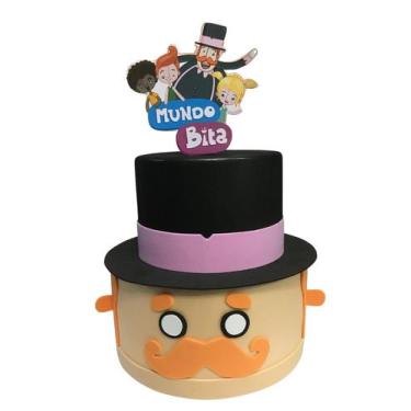 Imagem de Bolo fake mundo bita - Catavento