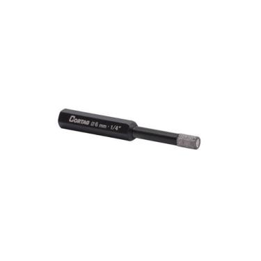 Imagem de Broca diamantada 6 mm para porcelanato cortag