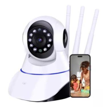 Imagem de Baba Eletrônica  Microfone Câmera Visão Noturna Wifi Sem Fio - Home Go