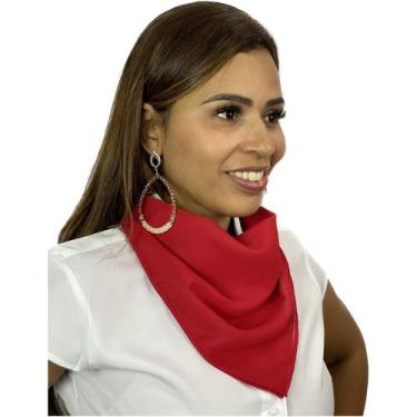 Imagem de Lenço Social Feminino de Pescoço Ideal para compor Uniformes   - Eb Co
