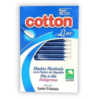Imagem de Cotonete cotton 75 unidades - UTENSILIOS - Cotonetes