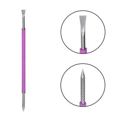 Imagem de Instrumento Unha Podologia Manicure Aço inox, Arte Sedução, Bastão com