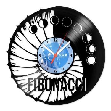Imagem de Relógio De Parede Disco Vinil Diversos - Fórmula Fibonacci - VDI-288 -