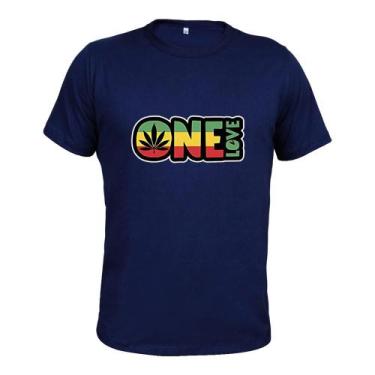 Imagem de Camiseta Plus Size Várias Cores Malha 30.1 One Love - Surprass, Azulbi