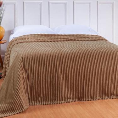 Imagem de Cobertor Casal Microfibra Canelado Corduroy Andes
