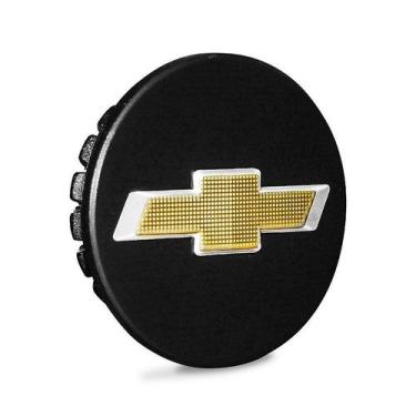 Imagem de Calotinha 58mm Centro de Roda GM Onix Cruze Agile Cobalt Prisma - DCAP