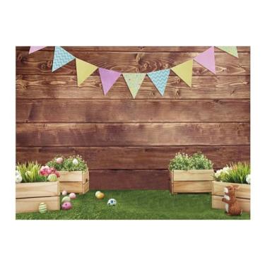 Imagem de Cenários de fotografia de Páscoa Allenjoy, spring easter, 8x6ft