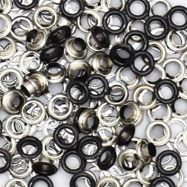 Imagem de Ilhós Metálico 5,4mm Lanmax - 100 Unidades, PRETO