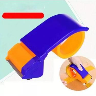 Imagem de Aplicador de Fita Adesiva Suporte Fita Durex Embalagem Caixas Suporte 