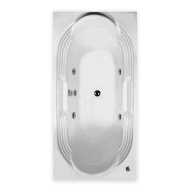 Imagem de Banheira Retangular Hierro Sigma com hidro - Só Banheiras, 1,70X0,80X0