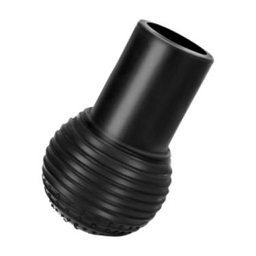 Imagem de Deevoka Bola de terrestre de barra de 2 polegadas Suporte de borracha portátil Base de terrestre de barra para remadas Pressões Agachamentos