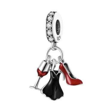 Imagem de Amuletos de Trevo Verde para Pulseira de Prata Esterlina 925 - Acessór
