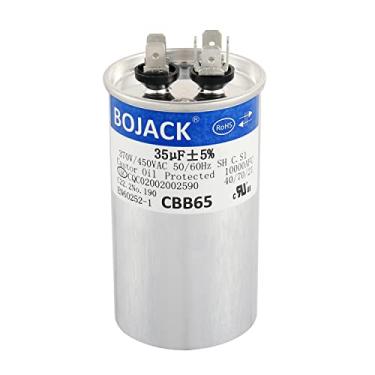 Imagem de BOJACK 35 Motor e Ventilador Da C.A. Cbb65 do Uf 370V 450V Que Começam O Capacitor Redondo 35 Mfd 10000Afc
