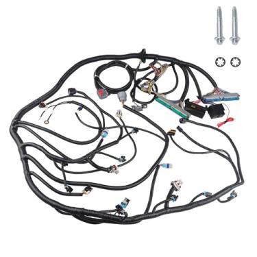 Imagem de HOKZVIATMOTOELECS Chicote de Fiação Autônomo, 4L60E Dbw Compatível com Motor Vortec 1997-2004 Gm Dbw Ls1 4.8L 5.3L 6.0L, Corpo do Acelerador Acionado por Fio, Chicote de Fios de Troca Ls