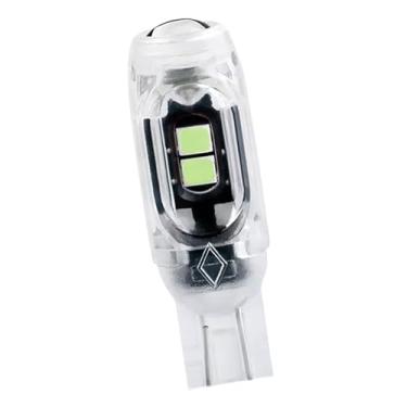 Imagem de JicSuXi Lâmpada LED genérica para carro, substituição prática de alto brilho para luzes de placa, luzes de carga, Azul