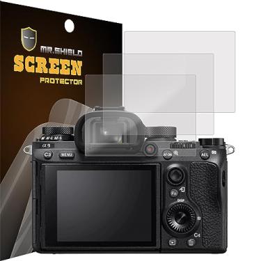 Imagem de Mr.Shield [Pacote com 3] Protetor de tela para câmera Sony Alpha a7RIII a7RIV A7R3 A9 A7RII A7SII A77II RX100 [NÃO serve para câmera A7IV] Protetor de tela antirreflexo [fosco] (material PET)