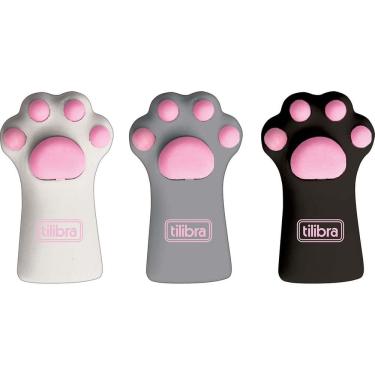 Imagem de Borracha Ponteira Tilibra - Purrfect Cats (Blister c/3)
