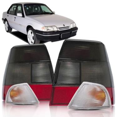 Imagem de Kit Lanterna Fumê E Pisca Monza 91 à 96 Tubarão Modelo Artb