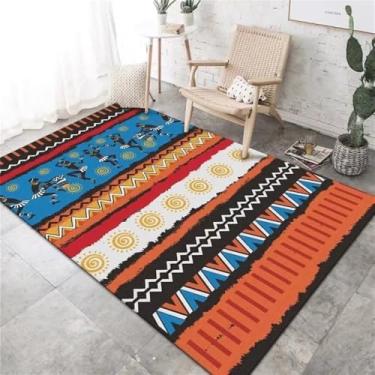 Imagem de HJZSZX Retro Sala de estar Tapete Quarto Casa Cabeceira Tapete Macio Grande Área Lazer Área Tapetes de Pelúcia, QH1832, TD, 300x400CM