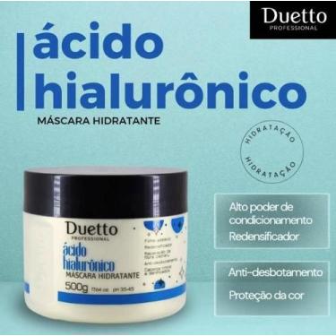 Imagem de Mascara Acido Hialurônico Duetto Professional 500g