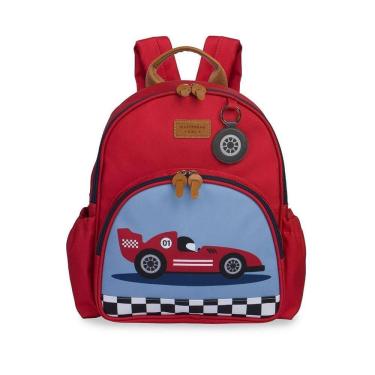 Imagem de Mochila de Passeio MasterBag Carros Vermelho