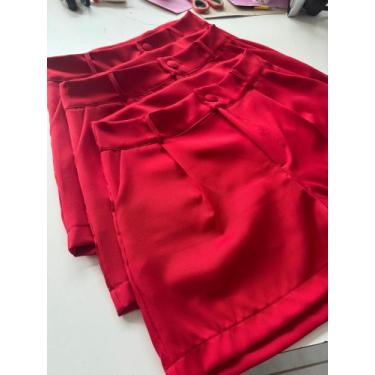 Imagem de Short Alfaiataria feminino inspiração Zara acompanha cinto  - Anna Chi