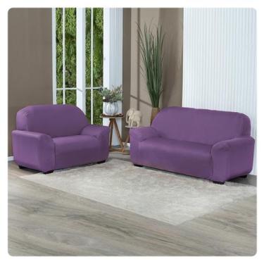Imagem de Capa De Sofa Lisa 2 E 3 Lugares Malha Gel Cores Variadas - LENHARO ENX