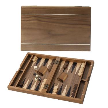 Imagem de Conjunto de jogos de tabuleiro de gamão GSE Games & Sports Expert