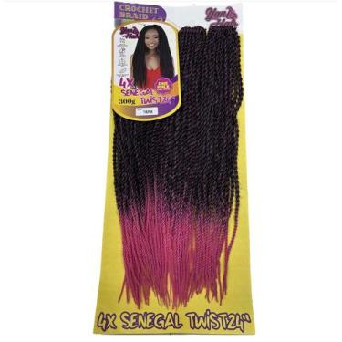 Imagem de Cabelo Trançado Estilo Senegal Loop Twist Black Beauty - GM Hair, [1-P