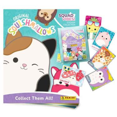 Imagem de Álbum de Figurinhas Squish Mallows Com 30 Figurinhas Oficial  - Panini