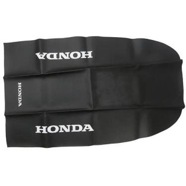 Imagem de Capa banco preta goias bancos honda nx 150