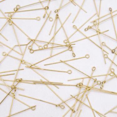 Imagem de Alfinete Contra Pino Metal Dourado 35mm 1000pçs 200g - Macall