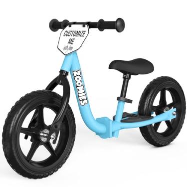 Imagem de Zoomies Bicicleta de equilíbrio dobrável de 30 cm para crianças de 3 a 5 anos – dobrável fácil de levar em movimento – com alça de transporte