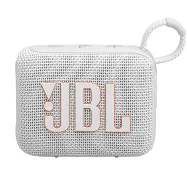 Imagem de Caixa de Som Portátil jbl Go 4 - Bluetooth 5.3 - IP67 à Prova Dágua - 4,2W rms - Branco - JBLGO4WHT