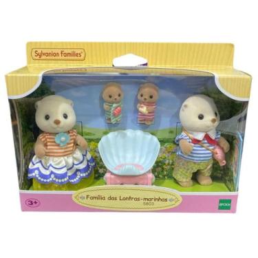 Imagem de Familia das Lontras Marinha Sylvanian Families Epoch