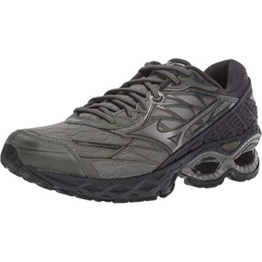 Imagem de Mizuno Wave Creation 20 Tênis de corrida masculino, Beetle/Metallic Shadow, 38
