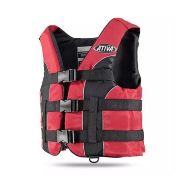 Imagem de Colete Salva Vidas Esportivo Homologado Classe V Tamanho GG - ATIVA, V