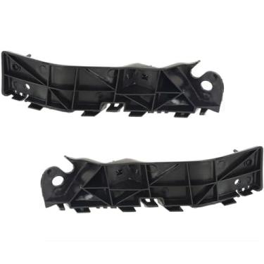 Imagem de I-Match Auto Parts: Conjunto de 2 suportes de suporte de capa de para-choque externo dianteiro esquerdo e lado do passageiro direito, textura preta/para Ford Explorer BB5Z17E814B BB5Z17E814A FO1026112