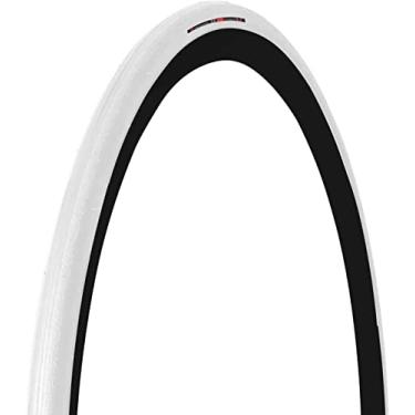 Imagem de GORIX Bicicleta de ciclismo Road Bike Slick Tire 700×23C ou 700×25C (Passion) (700×25c, toda branca (1 pneu))