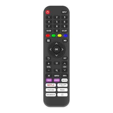 Imagem de AULCMEET Novo controle remoto de substituição EN2AE30H adequado para Smart TV Hisense 65A97HCH 65A99HNE 65A9HTUK 65A90HTUK 65A96HTUK 65A97HTUK 43A7100F A9H 50A7100F