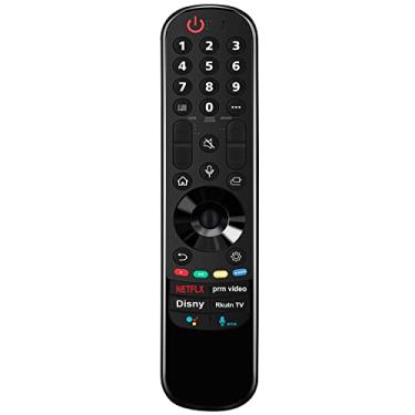 Imagem de MR22GN Controle remoto de substituição de voz aplicável para LG Smart TV OLED88Z2PUA 75QNED99UPA OLED77Z2PUA 75QNED90UPA 75QNED85UQA 65QNED80UQA OLED55G2PUA 50NANO80UPA 55NANO80UNA776 0NANO7 5UPA