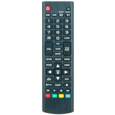 Imagem de Controle remoto de substituição AKB74475448 compatível com LG TV 32LF510B 43LF5100 32LF550D 32LF550B 39LN5400 40LF5700 32LW340C 32LF565B 50LF5650 43LW3 40C 43LF5700 32LN5400 32LN540B 42LN5400 43LW540H