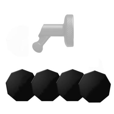 Imagem de Substituição magnética de 4 peças adesivas para Garmin de baixo perfil magnético, apenas adesivo de para-brisa sem suporte, para Garmin Dash Cam 67W (folhas adesivas magnéticas de baixo perfil)